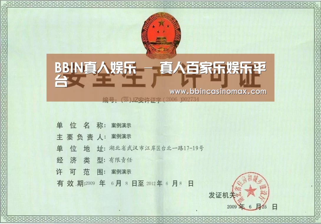 BBIN登录荣誉证书三